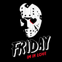 Friday The 13th Friday I'm In Love Vintage Style Horror Halloween T Sh Heavy Core Tee | Teevron