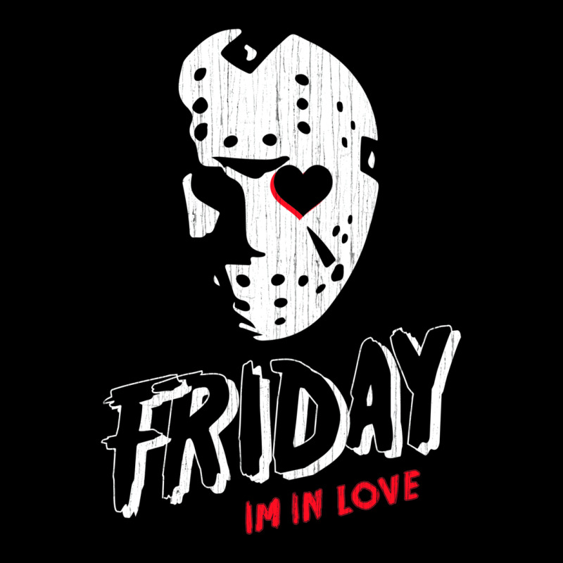 Friday The 13th Friday I'm In Love Vintage Style Horror Halloween T Sh Heavy Core Tee by lanVoArt | Teevron