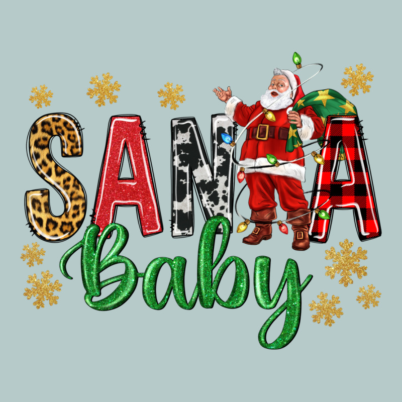 Santa Baby With Santa Heavy Core Tee by BundleAndBundleShop | Teevron
