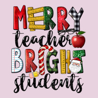 Merry Teacher Bright Students Christmas Ladies Tee | Teevron