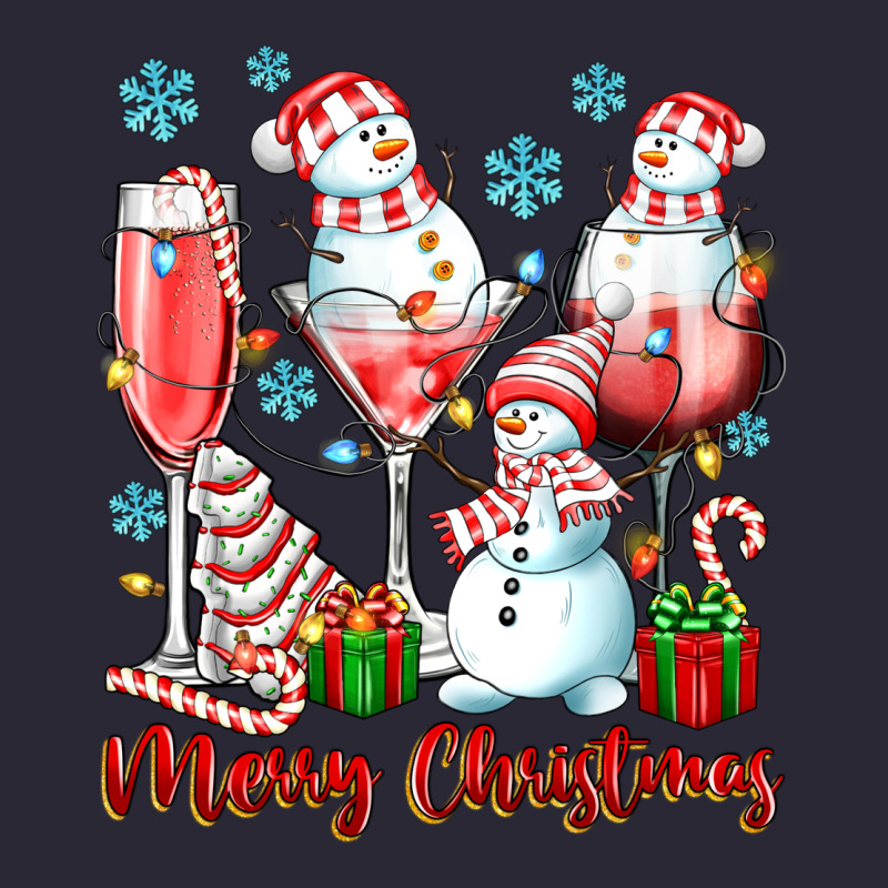 Merry Christmas Wine Glasses Vintage Tee by texasbilliewilder | Teevron