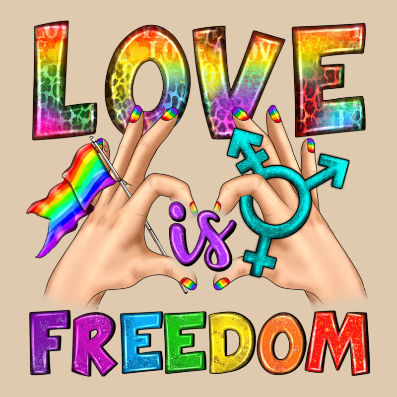 Love Is Freedom Heavyweight Sweatshirt by BundleAndBundleShop | Teevron