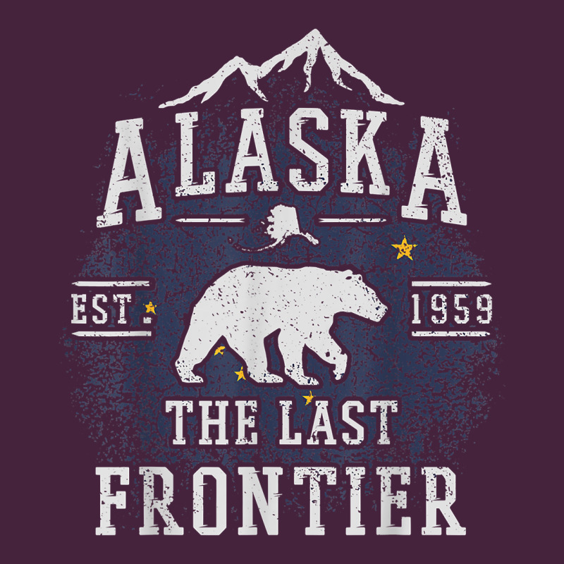 Alaska The Last Frontier Shirt   Adventure Alaskan Home Gift T Shirt Premium Tee by lanVoArt | Teevron