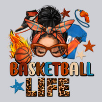Basketball Life Messy Bun Heavyweight Sweatshirt | Teevron