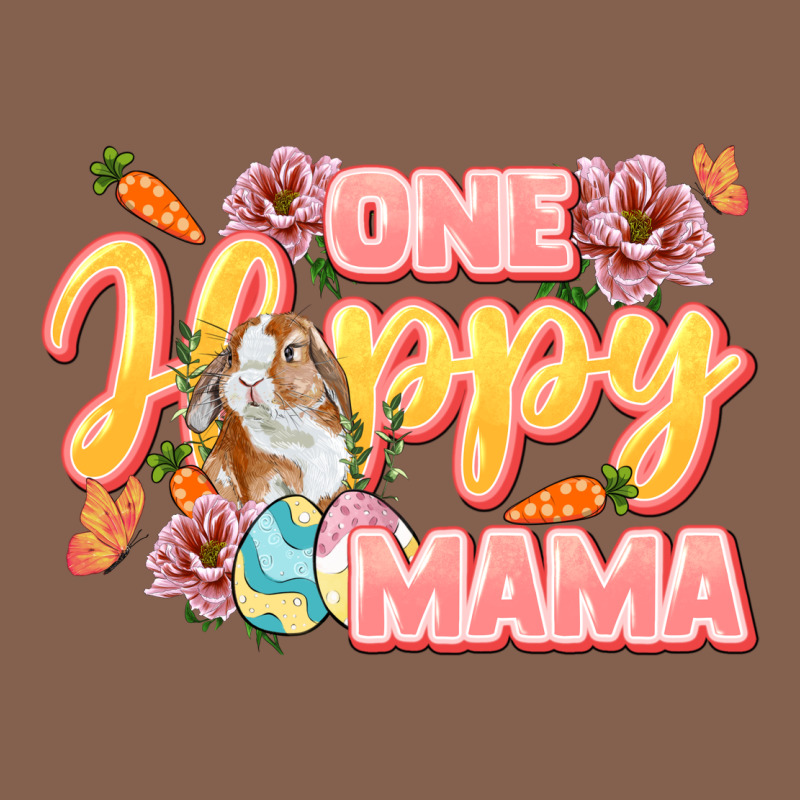 One Hoppy Mama Mother's Day Zipper Hoodie by LillyAllenDesigns | Teevron