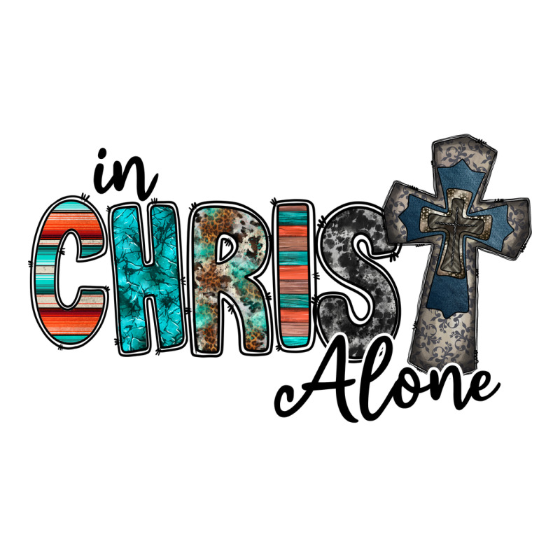 In Christ Alone Heavyweight Hoodie by RacoonDesign | Teevron