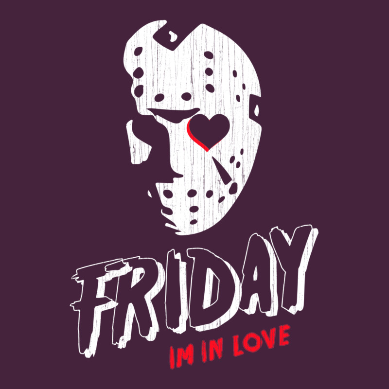Friday The 13th Friday I'm In Love Vintage Style Horror Halloween T Sh Premium Tee by lanVoArt | Teevron
