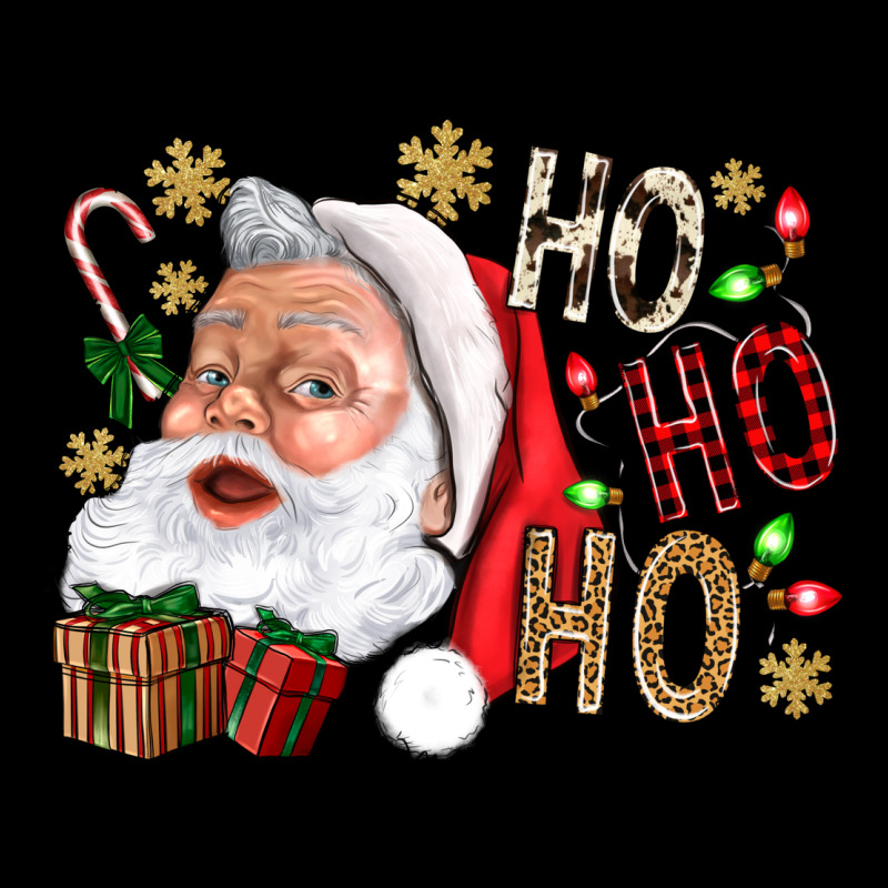 Santa Ho Ho Ho With Gift Box Heavy Core Tee by BundleAndBundleShop | Teevron