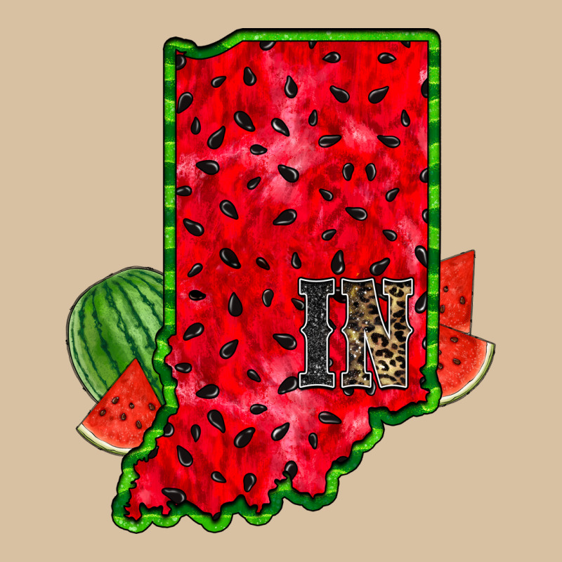 Indiana Watermelon Heavyweight Hoodie by RacoonDesign | Teevron