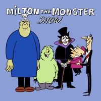 60s Milton The Monster Show Characters And Logotype Long Sleeve Tee | Teevron