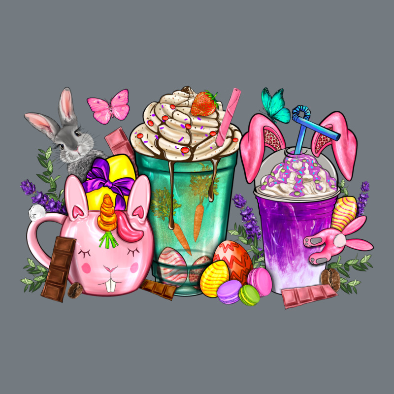 Easter Coffee Cups With Bunny Heavyweight Sweatshirt by BundleAndBundleShop | Teevron