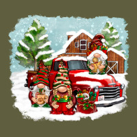 Christmas Gnomes With Red Truck Vintage Tee | Teevron