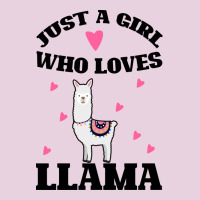 Llama Just A Girl Who Loves Llamas Classic Tee | Teevron