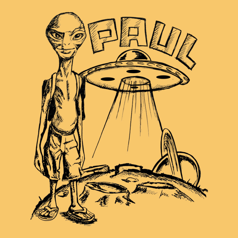 The Alien Paul Vintage Hoodie by lanVoArt | Teevron