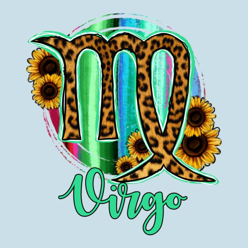 Virgo Zodiac Sign Sunflower Leopard Serape Ladies Tee by RanaPortraitStore | Teevron