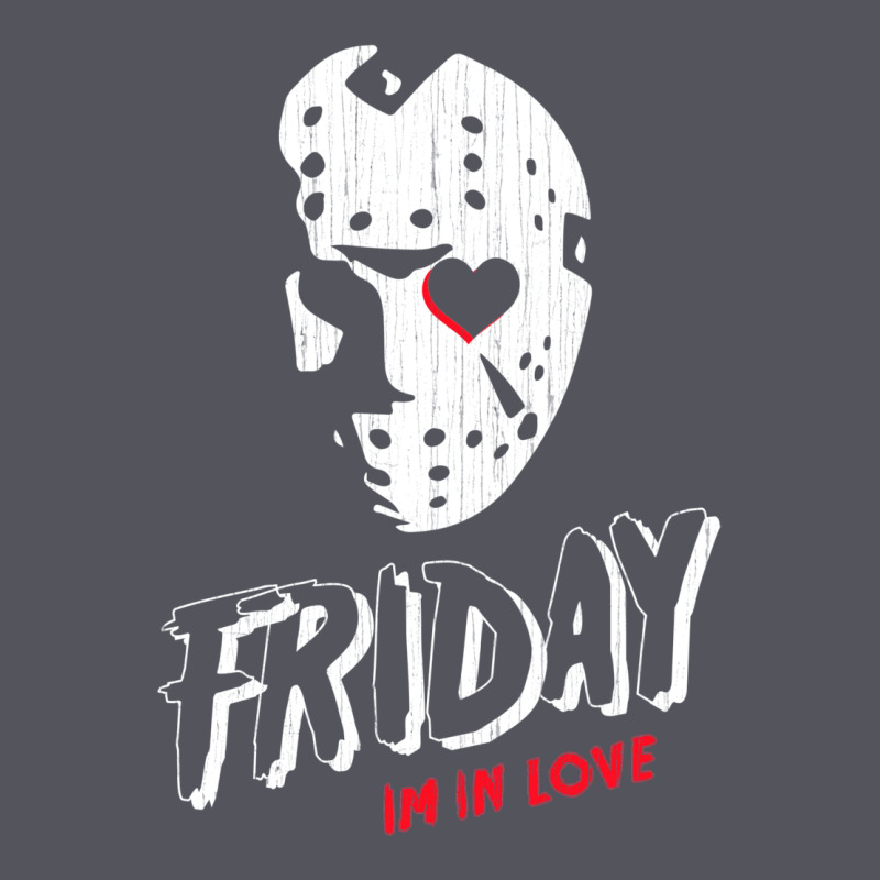 Friday The 13th Friday I'm In Love Vintage Style Horror Halloween T Sh Vintage Hoodie by lanVoArt | Teevron