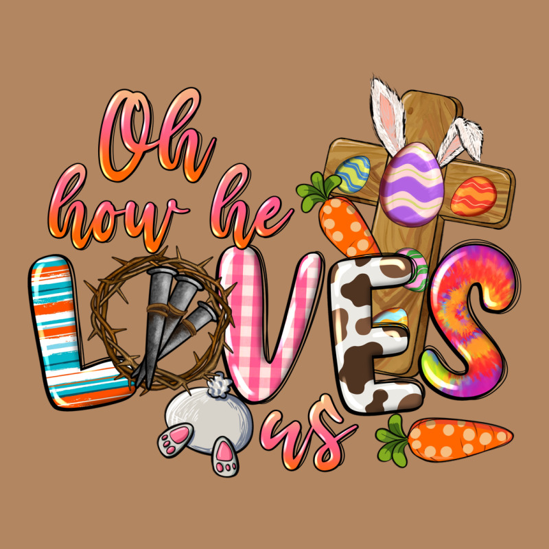 Oh How He Loves Us Long Sleeve Tee by CowGirlArtShop | Teevron