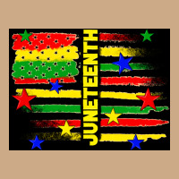 Juneteenth American Flag Vintage Hoodie | Teevron