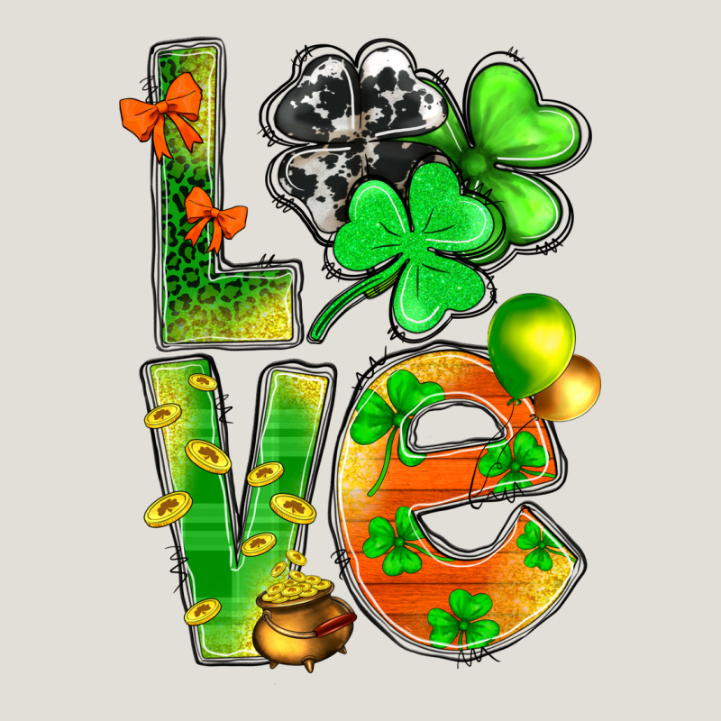 St.patrick Love With Clover Heavy Core Tee by BundleAndBundleShop | Teevron