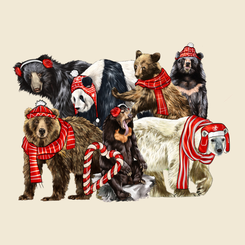 Christmas Bear Family Ladies Tee by LillyAllenDesigns | Teevron
