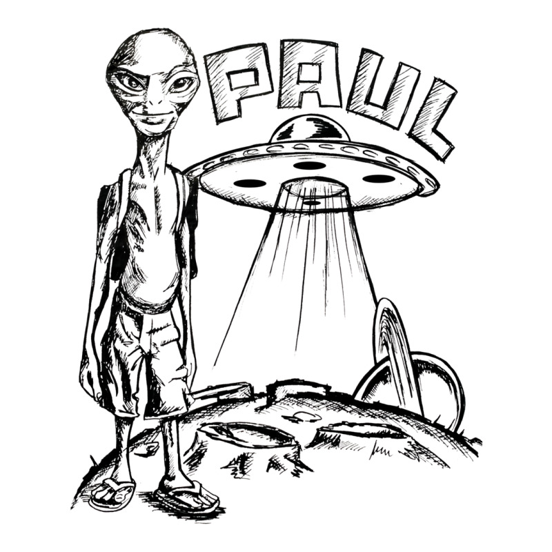 The Alien Paul Zipper Hoodie by lanVoArt | Teevron
