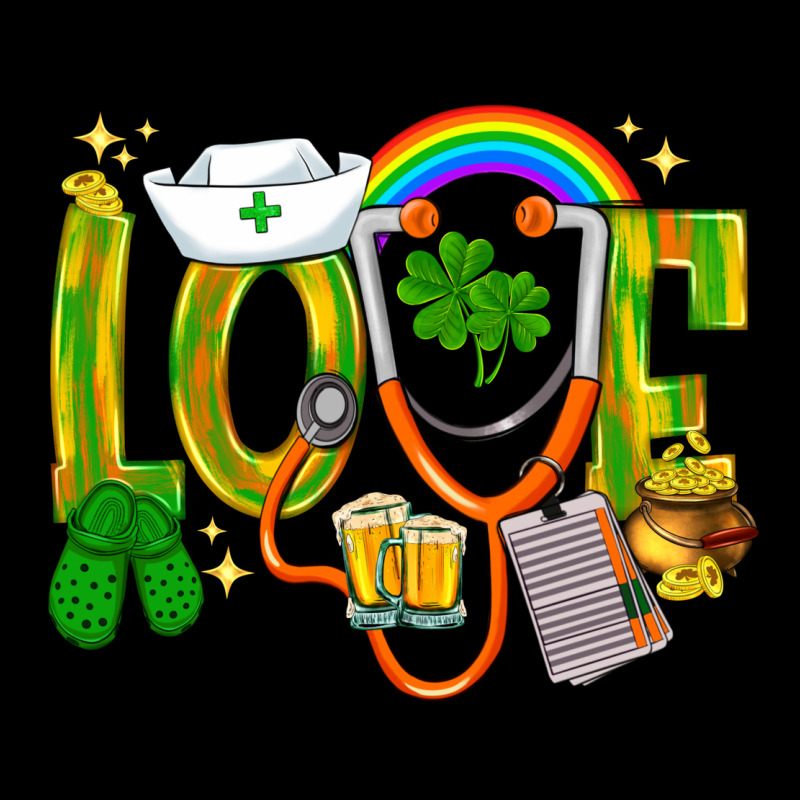 St. Patrick's Love Nurse Heavy Core Tee by BundleAndBundleShop | Teevron