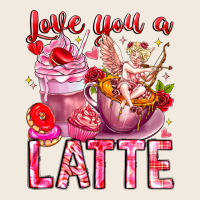 Love You Latte Valentine Cupid Zipper Hoodie | Teevron