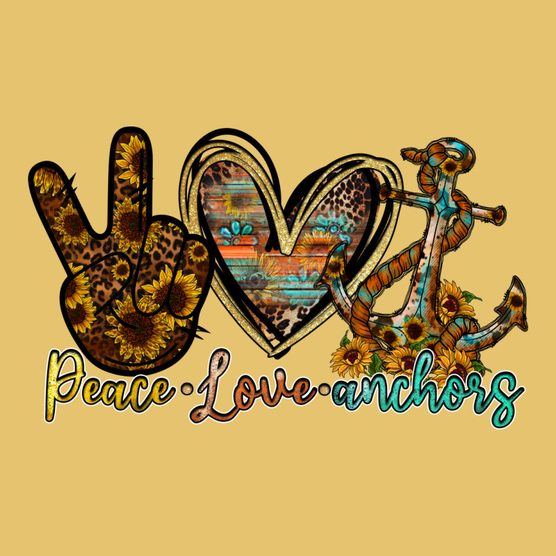 Peace Love Anchors Premium Sweatshirt by RacoonDesign | Teevron