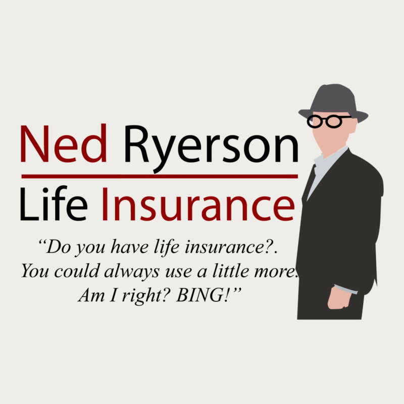 Ned Ryerson Life Insurance. Groundhog Day Zipper Hoodie by lanVoArt | Teevron