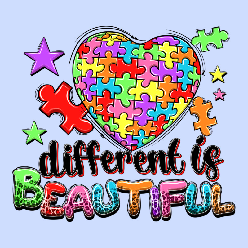 Different Is Beautiful Urban Heavy Tee by NancyCooperArtShop | Teevron