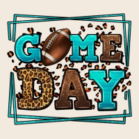 Game Day American Football Leopard Frame Zipper Hoodie | Teevron