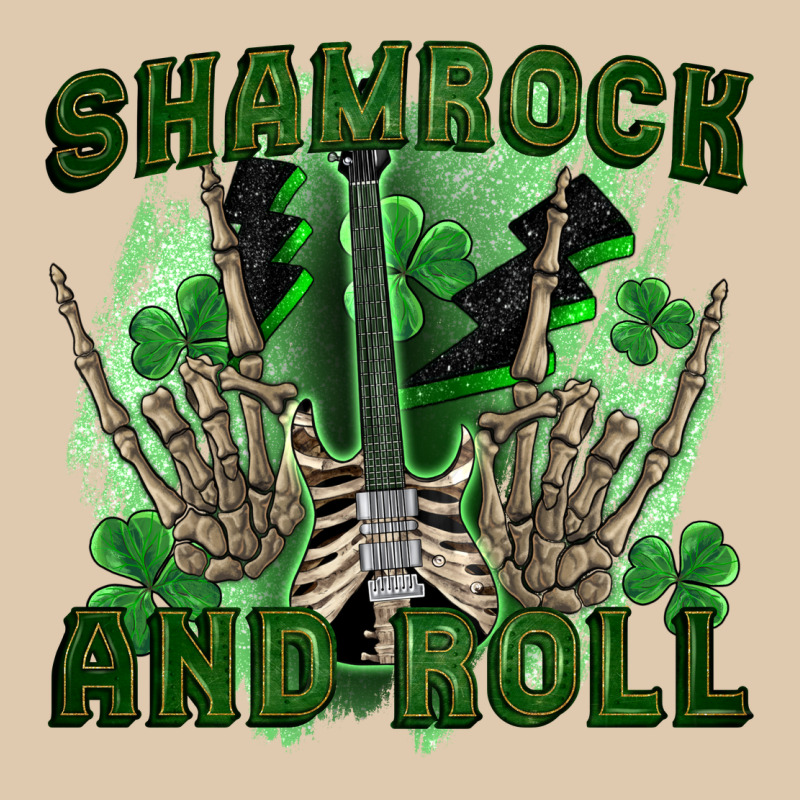 Shamrock And Roll Heavyweight Sweatshirt by FaDigitalArtStudio | Teevron