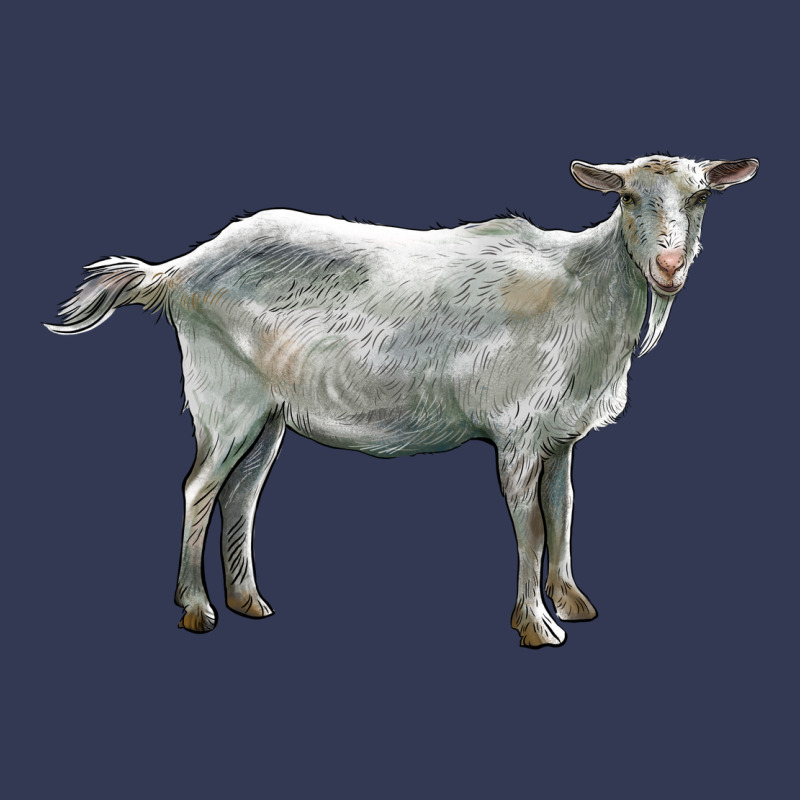Saanen Goat Heavyweight Hoodie by LillyAllenDesigns | Teevron