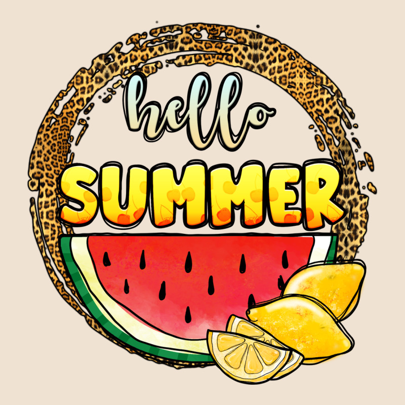 Hello Summer Watermelon Urban Heavy Tee by JahusDesignShop | Teevron
