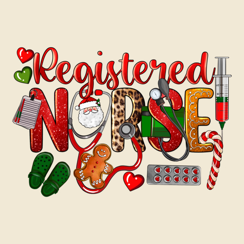 Registered Nurse Christmas Ladies Tee by LillyAllenDesigns | Teevron