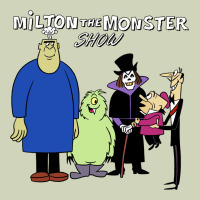 60s Milton The Monster Show Characters And Logotype Heavyweight Hoodie | Teevron