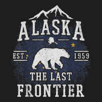 Alaska The Last Frontier Shirt   Adventure Alaskan Home Gift T Shirt Heavyweight Hoodie | Teevron
