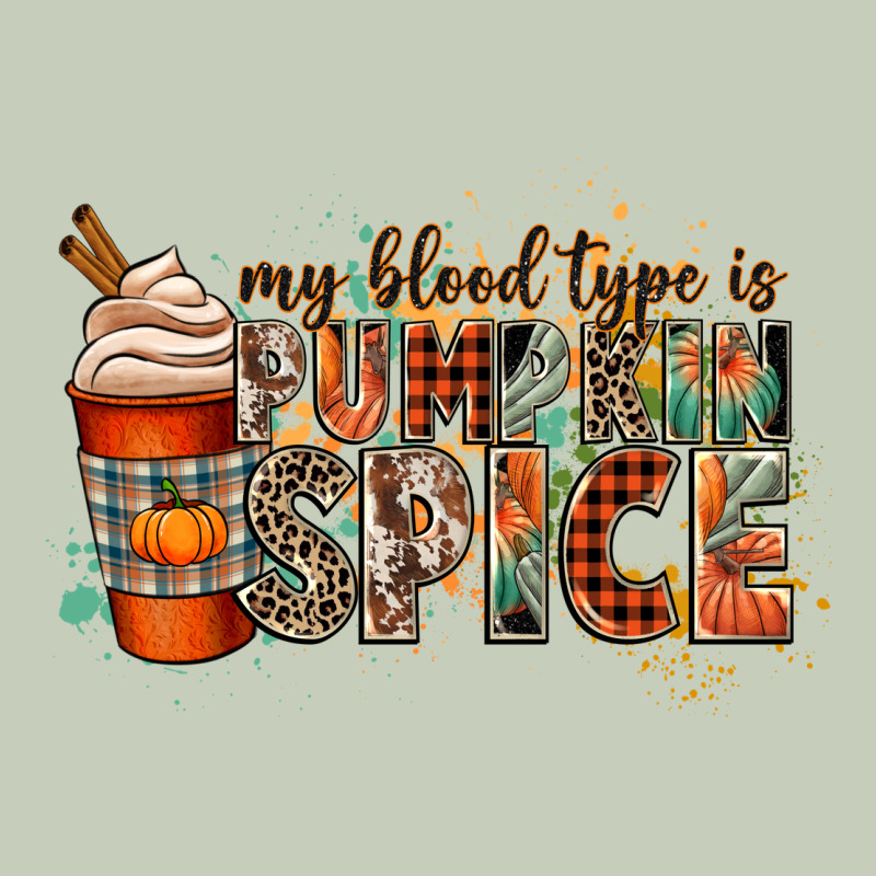 My Blood Type Is Pumpkin Spice Long Sleeve Tee by CowGirlArtShop | Teevron