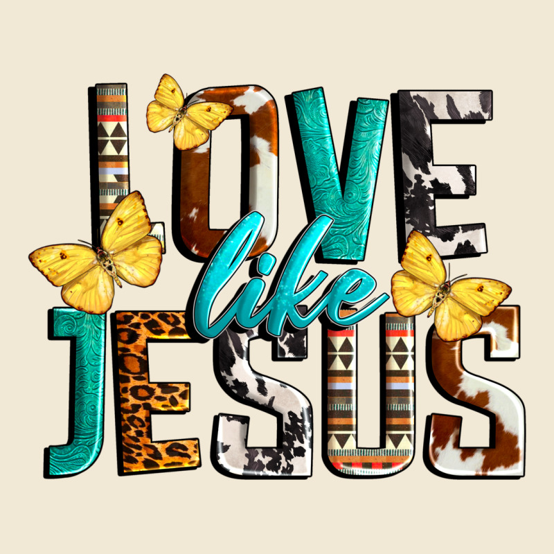 Love Like Jesus Premium Tee by LillyAllenDesigns | Teevron