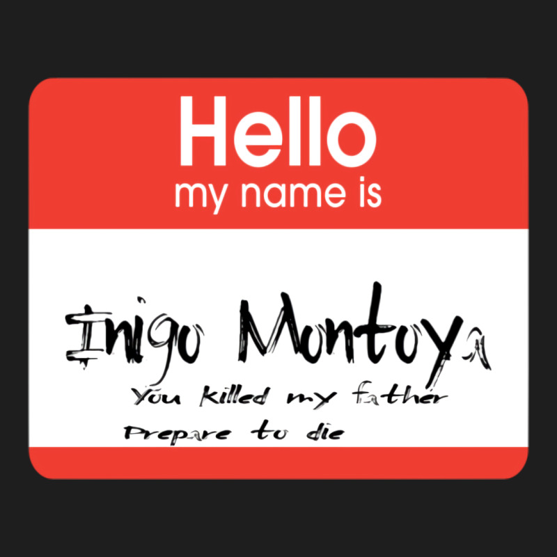 Hello My Name Is Inigo Montoya [princess Bride] Heavyweight Hoodie by lanVoArt | Teevron