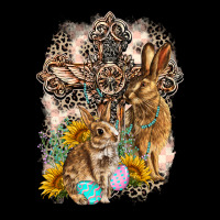 Western Rabbit With Crosses Premium Tee | Teevron