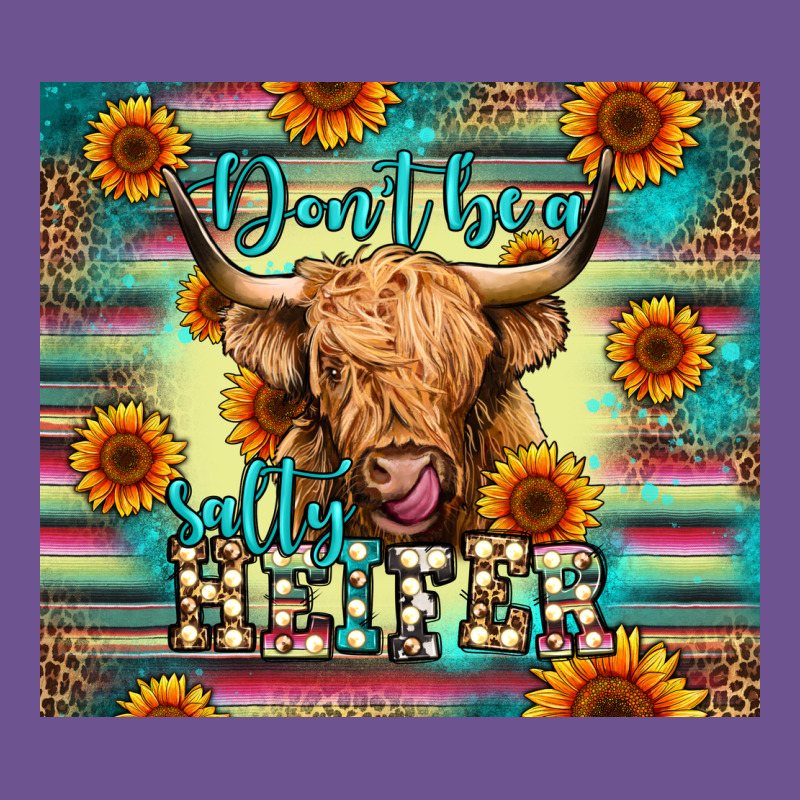 Don't Be A Salty Heifer Vintage Tee by Jasminsmagicworld | Teevron