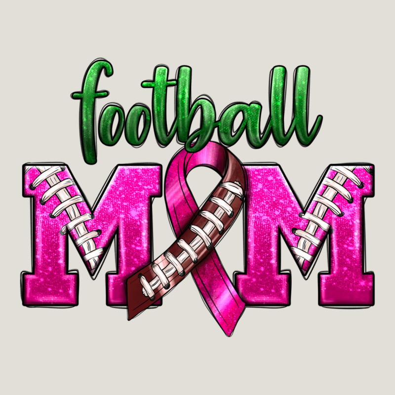Football Mom Breast Cancer Heavy Core Tee by BundleAndBundleShop | Teevron