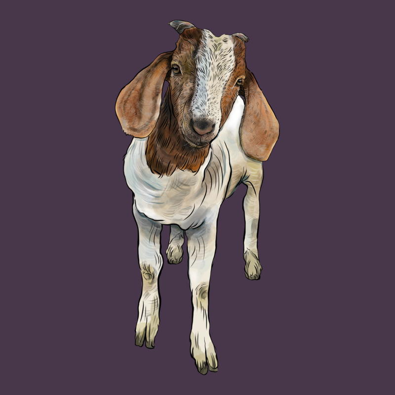 Boer Goat Heavyweight Hoodie by LillyAllenDesigns | Teevron