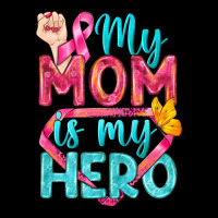 My Mom Is My Hero Breast Cancer Heavy Core Tee | Teevron