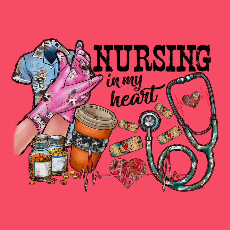 Nursing In My Heart Premium Sweatshirt by RacoonDesign | Teevron