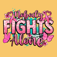 Nobody Fights Alone Cancer Awareness Vintage Hoodie | Teevron