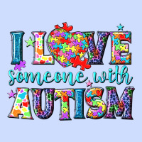 I Love Someone With Autism Urban Heavy Tee | Teevron