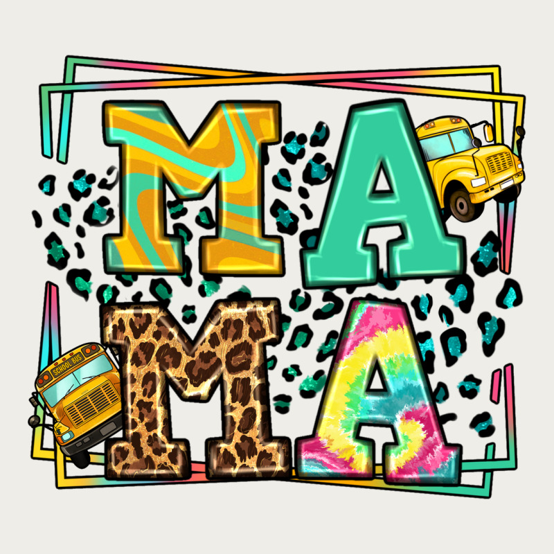School Bus Driver Mama Mother's Day Zipper Hoodie by LillyAllenDesigns | Teevron