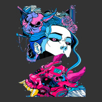 Cyberpunk Aesthetic Samurai Demons Mask Japanese Girl | Teevron